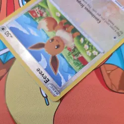 Pokemon TCG Card Eevee Fusion Strike Reverse Holo 205/264 NM/M NEVER PLAYED! - Image 3