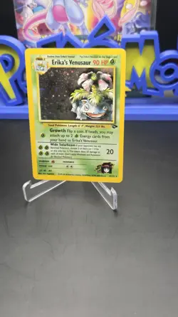 Erika's Venusaur 4/132 Gym Challenge Holo Rare Pokemon Card - Image 1