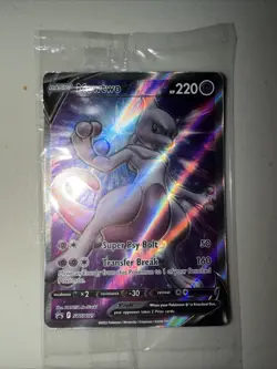 Mewtwo V SWSH229 SWSH: Sword & Shield Holo Sealed Promo Pokemon Card Sealed NM - Image 1