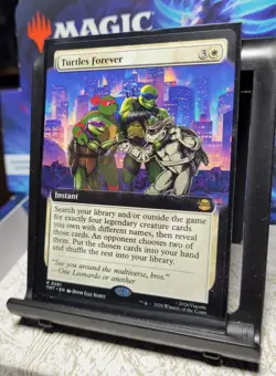 MTG Teenage Mutant Ninja Turtles Turtles Forever 261, NM, Extended Art, Regular - Image 2