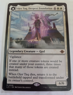 MTG, Ojer Taq, Deepest Foundation-The Lost Caverns of Ixalan Regular NM - Image 1