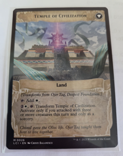MTG, Ojer Taq, Deepest Foundation-The Lost Caverns of Ixalan Regular NM - Image 2