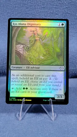 Lys Alana Dignitary Lorwyn Eclipsed Foil NM 180 - Image 1