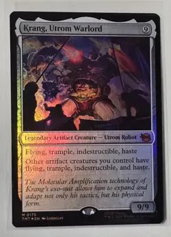 Krang, Utrom Warlord - 175 - MTG: Teenage Mutant Ninja Turtles - Mythic - FOIL - Image 1
