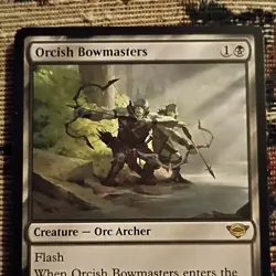 Orcish Bowmasters Rare Creature Universes Beyond LOTR MTG #103 - Image 1