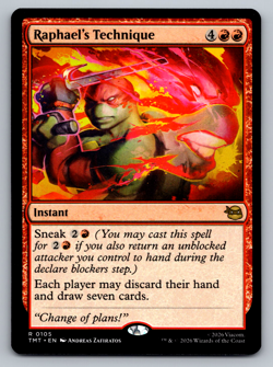 Raphael's Technique R 0105 Teenage Mutant Ninja Turtles Regular - Image 1