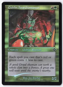 Goblin Anarchomancer (Retro Frame) Foil C Modern Horizons 2 421 NM - Image 1