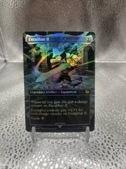 Excalibur II (Borderless) Final Fantasy Foil - Image 1