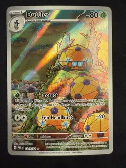 Dottler 184/182 Sv04: Paradox Rift Illustration Rare Pokemon TCG *NM - Image 1