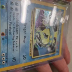 Gyarados Holo Base Set 6/102 Vintage 1999 Pokemon Card WOTC Rare - Image 3
