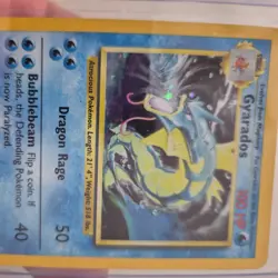 Gyarados Holo Base Set 6/102 Vintage 1999 Pokemon Card WOTC Rare - Image 5