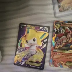 Pokemon TCG Holo, Foil, Full Art Card Lot - Charizard, Jirachi, Mew, Blaziken - Image 2
