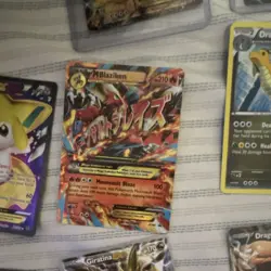 Pokemon TCG Holo, Foil, Full Art Card Lot - Charizard, Jirachi, Mew, Blaziken - Image 3