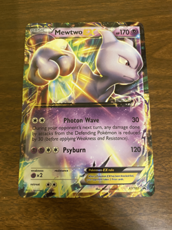 Mewtwo EX XY183 Jumbo Oversized Promo Pokemon Card - 2016 - NM/LP - Image 1