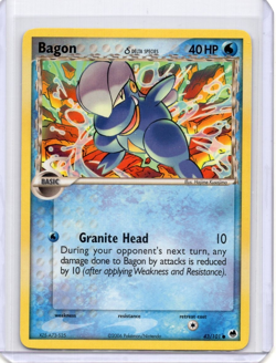 Bagon 43/101 EX Dragon Frontiers Pokemon TCG LP - Image 1