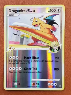Dragonite FB 56/147 Supreme Victors Reverse Holo 2009 Pokemon TCG Card NM/LP - Image 1