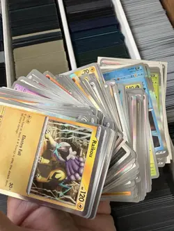 LOT OF 3400+ POKEMON HOLOS REVERSE HOLOS MEGA EVOLUTION PHANTASMAL PRISMATIC - Image 2