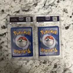 2010 Pokemon HGSS Undaunted Kyogre PSA 7 & Groudon PSA 8 LEGEND SET - Image 2