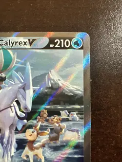 Ice Rider Calyrex V 164/198 Pokemon TCG Chilling Reign MINOR DING - Image 3