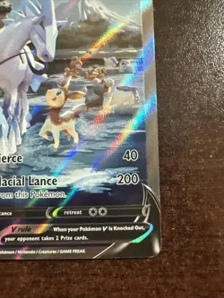 Ice Rider Calyrex V 164/198 Pokemon TCG Chilling Reign MINOR DING - Image 4
