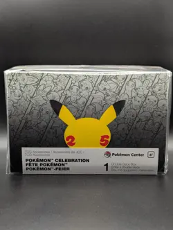 Pokemon Center Celebrations 25th Anniversary Double Deck Box *SEALED* - Image 1