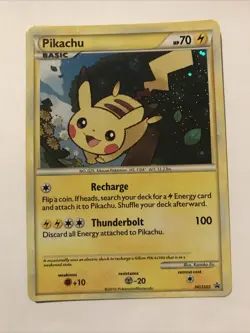 Pokemon PKM Pikachu (HGSS Promo 3) - HGSS03 - Promotional (HGSS Black Star Promo - Image 1