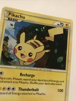 Pokemon PKM Pikachu (HGSS Promo 3) - HGSS03 - Promotional (HGSS Black Star Promo - Image 2