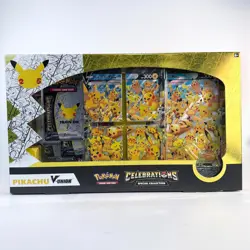 Pokemon TCG Pikachu V-UNION Celebrations Special Collection Box Factory SEALED - Image 1