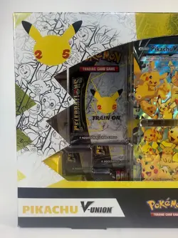 Pokemon TCG Pikachu V-UNION Celebrations Special Collection Box Factory SEALED - Image 4