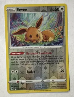 2022 Pokemon TCG Eevee 119/189 Astral Radiance Reverse Holo Ungraded - Image 1