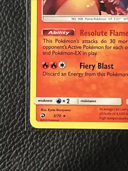 Pokemon Charizard 🔥 3/70 - Dragon Majesty - Rare Non Holo - Image 4