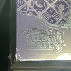 Pokemon Scarlet & Violet Paldean Fates Elite Trainer Box NEW SEALED *READ DINGED - Image 2
