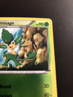 Pokemon TCG Simisage Black and White 8/114 Reverse Holo Uncommon LP - Image 3