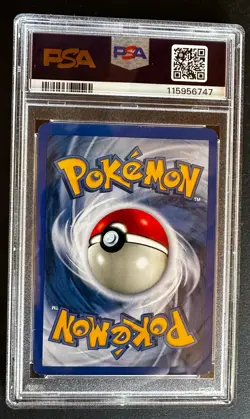 2002 Pokemon NEO DESTINY 1st edition DARK QUILAVA #39 PSA 8 - NM-MT - Image 2