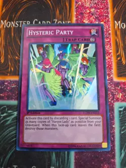 Yu-Gi-Oh! Hysteric Party LCJW-EN112 Super Rare 1st Edition Near Mint a1/ - Image 1