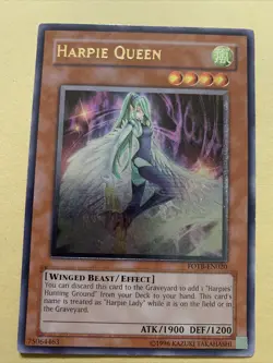 Yu-Gi-Oh! TCG Harpie Queen Force of the Breaker FOTB-EN020 Ultimate Rare - LP - Image 2