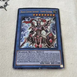 Yu-Gi-Oh! TCG Black Luster Soldier - Super Soldier MP16-EN136 Ultra Rare 1st Ed - Image 1