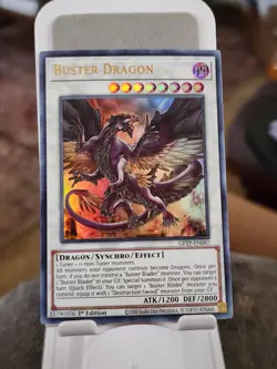 1x (NM) Buster Dragon - GFTP-EN097 - Ultra Rare - 1st Edition YuGiOh - Image 1