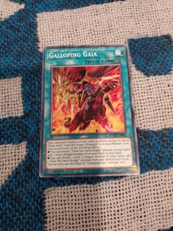 Galloping Gaia - Yugioh Rise of the Duelist 1st Ed. - ROTD-EN049 - NM/MT - Image 1