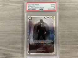 One Piece TCG Rob Lucci Pillars Of Strength OP-03 #092 PSA 9 Mint - Image 1