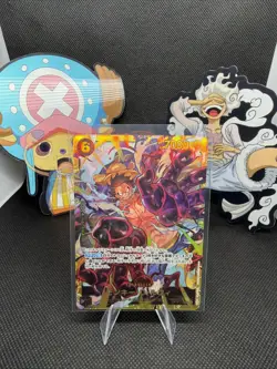JAPANESE One Piece TCG Monkey.D.Luffy (118) OP10-118 Royal Blood Foil - Image 1