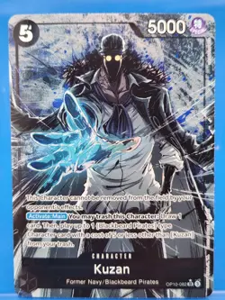 One Piece TCG Kuzan OP10-082 Royal Blood alt art Super Rare NM - Image 1