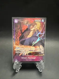 Silvers Rayleigh Alt Art OP13-066 Carrying On His Will One Piece TCG NM - Image 1
