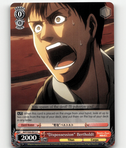 Weiss Schwarz - "Dispossession" Bertholdt - Attack on Titan Vol. 2 - Image 1