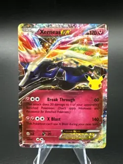 Xerneas EX - 97/146 - Pokemon Celebrations Classic Collection Ultra Rare Card NM - Image 1
