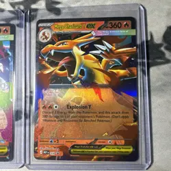 Mega Charizard X and Y EX Cards Holo English 029 & 030 Black Star Promo NM - Image 3