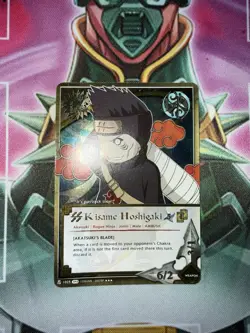 Bandai Kisame Hoshigaki Weapon Foil 1st Ed 2007SP Naruto CCG Card 1025 6/2 - Image 2