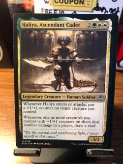 MTG Haliya, Ascendant Cadet ** Edge of Eternities ** English - Image 1