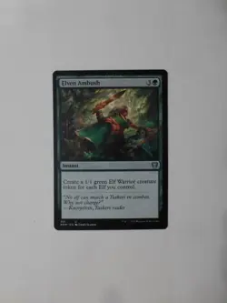 MtG Kaldheim Elven Ambush NM 0.75 Flat Ship VCT124055 - Image 1