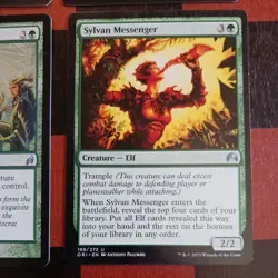 Mtg Elvish Promenade, Elvish Harbinger, Elvish Archdruid, Sylvan Messenger LP/NM - Image 3